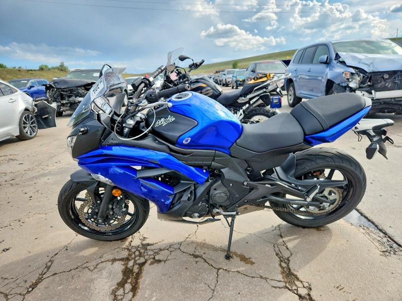 2013 Kawasaki Ex650 VIN JKAEXEE12DDA11786 COPART salvage auction — FRONT END, Co - Public - Salvage Title, sold $875 on 2026-07-08 (photo 3)