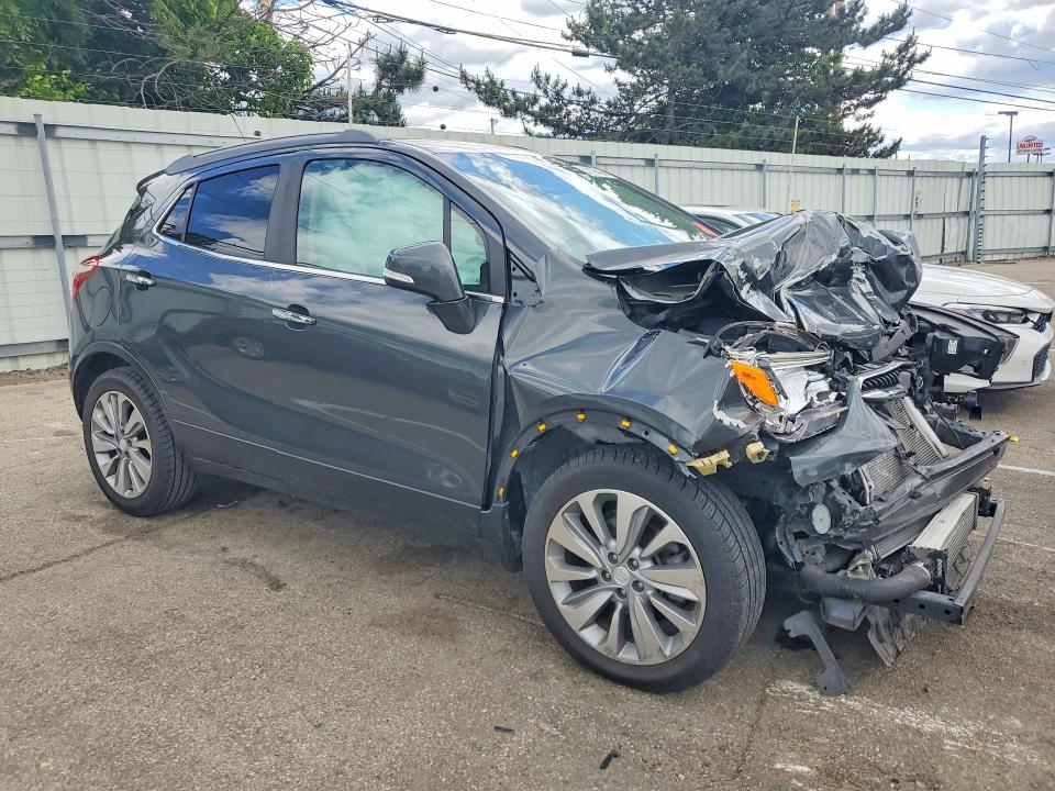 2018 Buick Encore VIN KL4CJASB5JB555590 COPART salvage auction — FRONT END, Oh - Cert Of Title-Salvage, sold $80 on 2026-07-15 (photo 4)