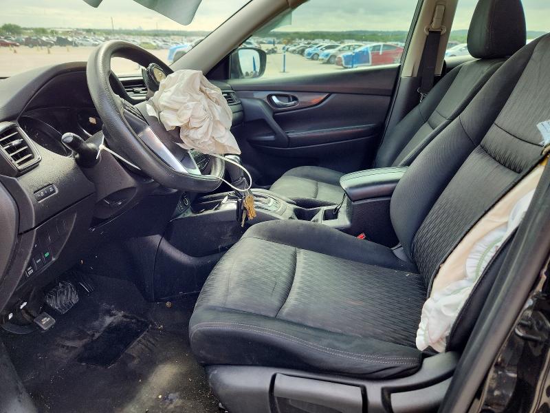 2017 Nissan Rogue VIN JN8AT2MV3HW264386 COPART salvage auction — FRONT END, Tx - Salvage Vehicle Title, sold $600 on 2026-07-16 (photo 7)