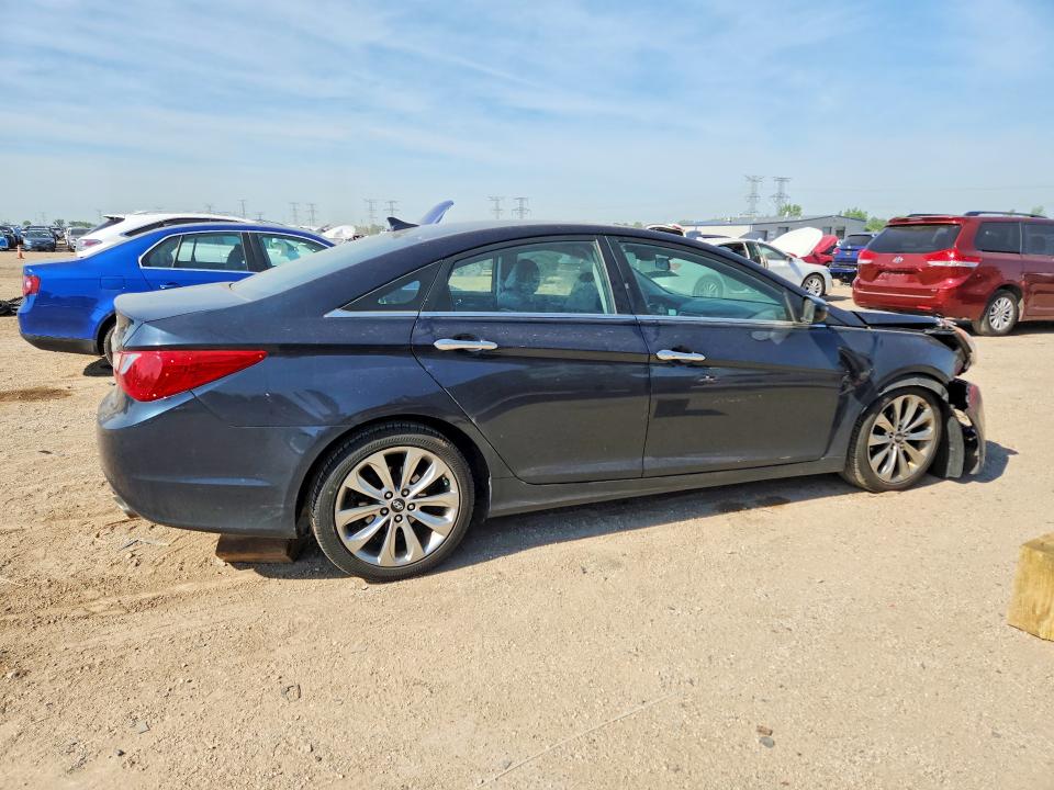 2011 Hyundai Sonata VIN 5NPEC4ACXBH054070 COPART salvage auction — FRONT END, IL - SALVAGE CERTIFICATE, sold $450 on 2026-07-28 (photo 3)