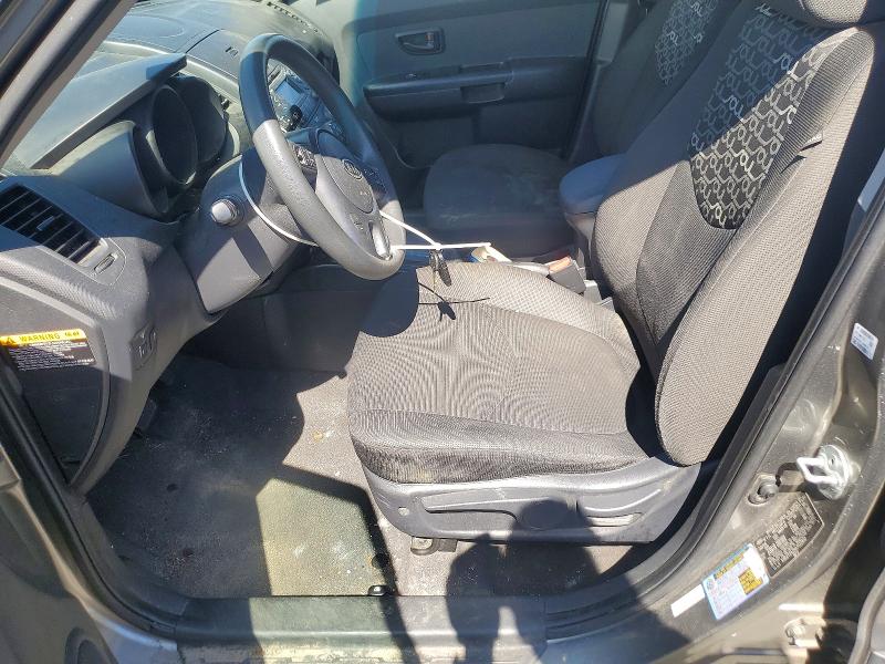 2010 Kia Soul VIN KNDJT2A29A7032932 COPART salvage auction — SIDE, GA - CERT OF TITLE-SALVAGE, sold $725 on 2026-07-16 (photo 7)