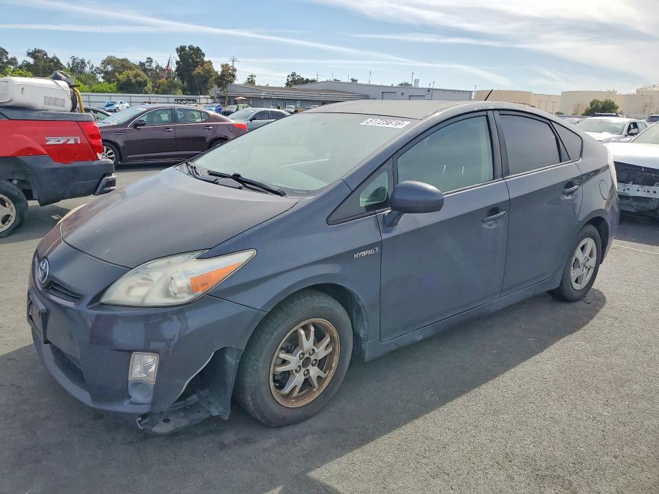 2010 Toyota Prius VIN JTDKN3DU4A0164636 COPART salvage auction — FRONT END, Ca - Dis/Dlr/Exp App For Dup Clean, sold $1,200 on 2026-07-08 (photo 1)