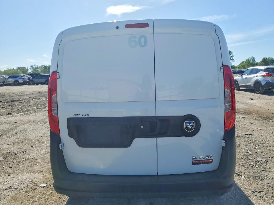 2021 Ram Promaster city VIN ZFBHRFAB0M6T45160 COPART salvage auction — FRONT END, In - Cert Of Title-Salvage Title, sold $275 on 2026-07-27 (photo 6)