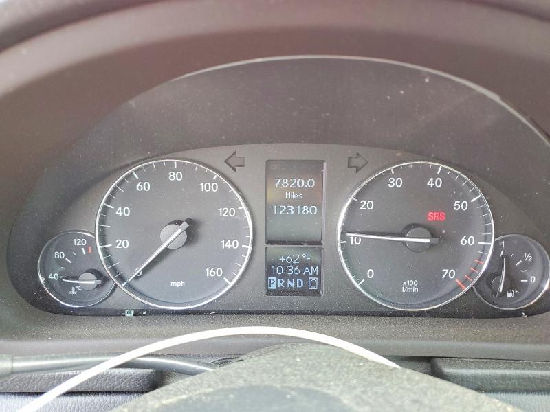 2006 Mercedes-benz C class VIN WDBRF56HX6F740496 COPART salvage auction — SIDE, Md - Cert Of Salvage > 75% Damage, sold $500 on 2026-07-06 (photo 9)