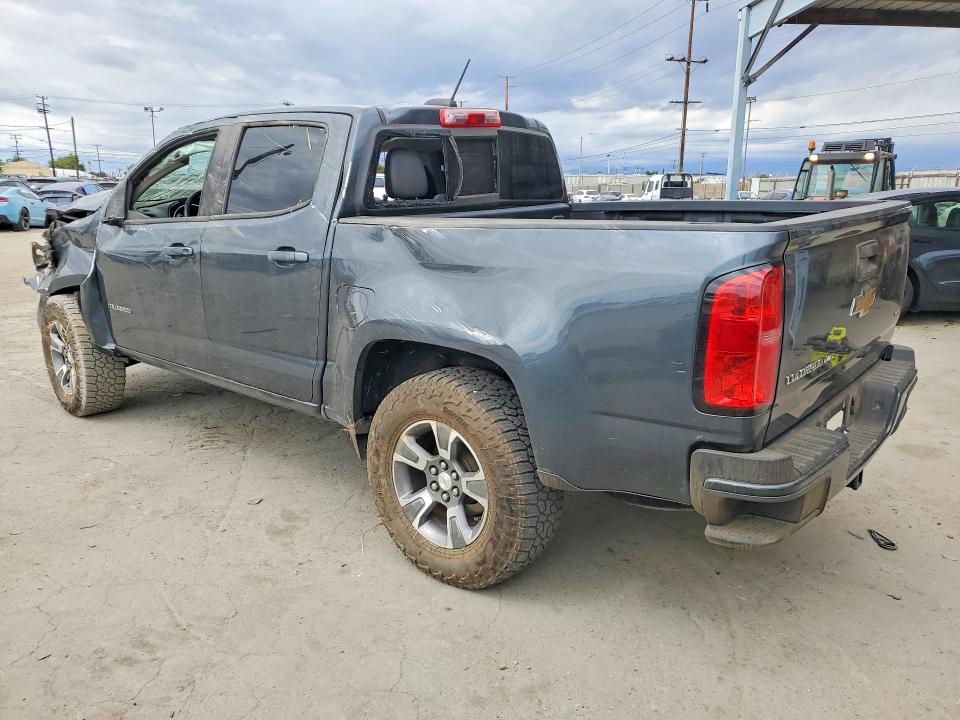 2017 Chevrolet Colorado VIN 1GCGTDENXH1157249 COPART salvage auction — ROLLOVER, Ca - Salvage Certificate, sold $2,050 on 2026-07-02 (photo 2)