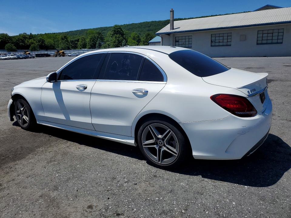 2020 Mercedes-benz C-klasse VIN WDDWF8EB3LR551305 COPART salvage auction — FRONT END, Pa - Cert Of Title, sold $6,600 on 2026-07-28 (photo 2)