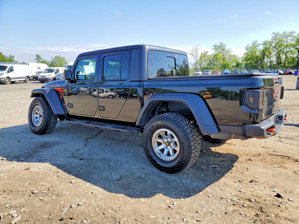 2021 Jeep Gladiator VIN 1C6JJTEGXML574660 COPART salvage auction — FRONT END, MD - CERT OF SALVAGE < 75% DAMAGE, sold $15,000 on 2026-07-28 (photo 2)