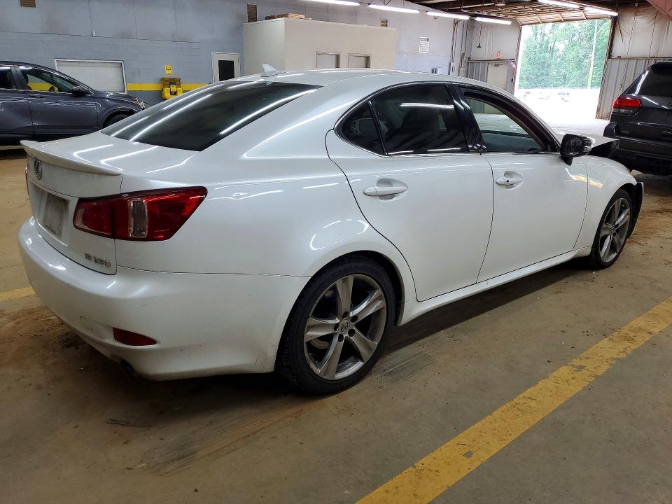 2011 Lexus Is VIN JTHBF5C20B5138806 COPART salvage auction — FRONT END, NC - SALVAGE CERTIFICATE OF TITLE, sold $175 on 2026-07-22 (photo 3)