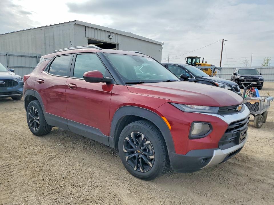 2022 Chevrolet Trailblazer VIN KL79MPSL0NB068772 COPART salvage auction — HAIL, Ia - Cert Of Title-Salvage Title, sold $3,650 on 2026-07-08 (photo 4)