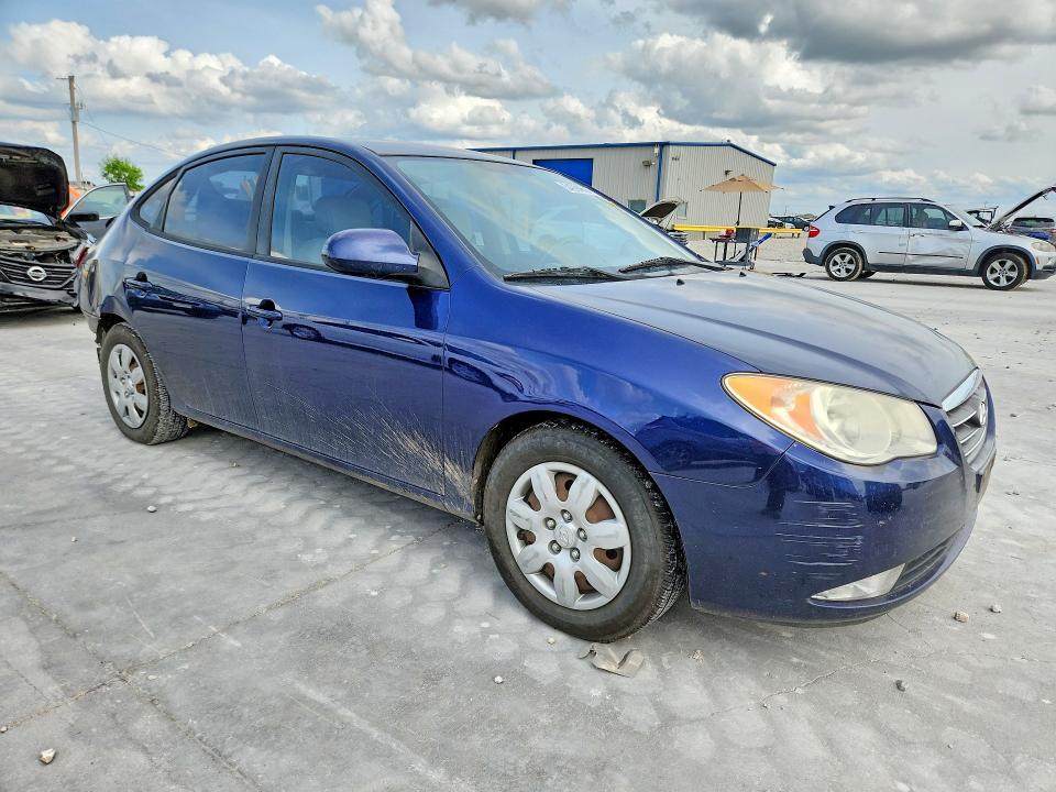 2009 Hyundai Elantra VIN KMHDU46D69U619114 COPART salvage auction — REAR END, Tx - Salvage Vehicle Title, sold $800 on 2026-07-10 (photo 4)