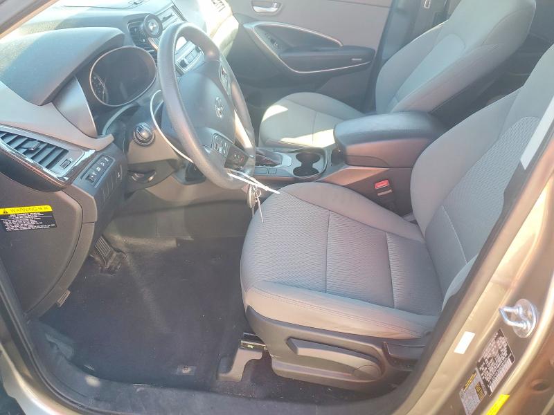 2017 Hyundai Santa fe VIN 5XYZTDLB0HG383365 COPART salvage auction — FRONT END, Nj - Cert Of Title-Salvage, sold $2,700 on 2026-07-08 (photo 7)