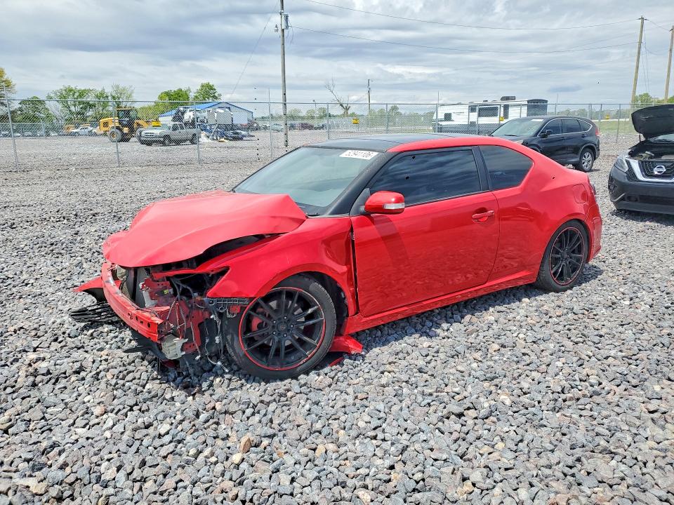 2015 Scion Tc VIN JTKJF5C70FJ002092 COPART salvage auction — FRONT END, In - Cert Of Title-Salvage Title, sold $1,350 on 2026-07-07 (photo 1)