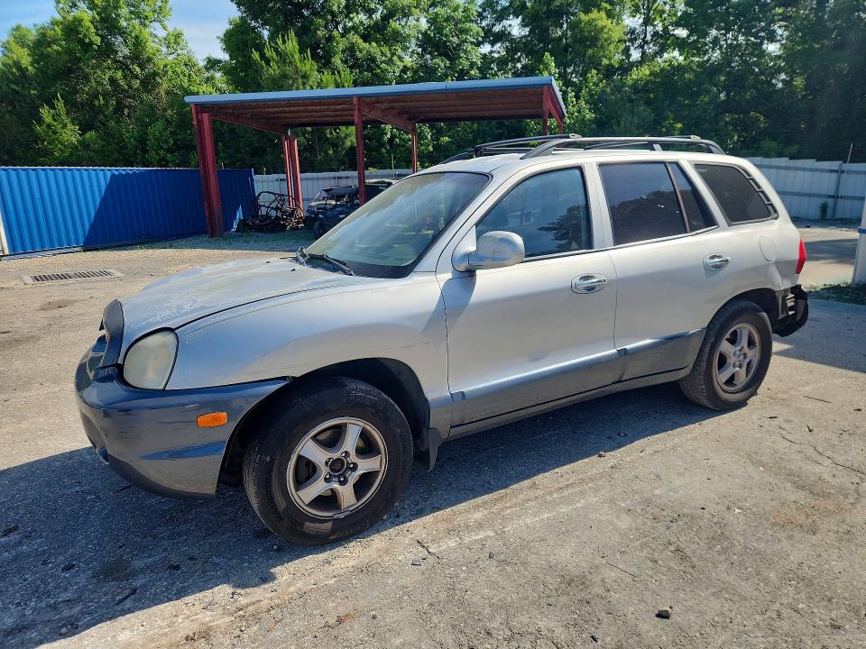 2004 Hyundai Santa fe VIN KM8SC13E64U591068 COPART salvage auction — FRONT END, Fl - Cert Of Title Slvg Rebuildable, sold $325 on 2026-07-06 (photo 1)