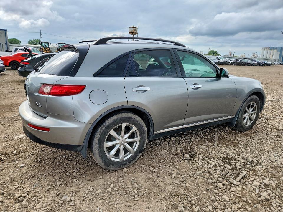 2007 Infiniti Fx35 VIN JNRAS08W77X201838 COPART salvage auction — NORMAL WEAR, Il - Certificate Of Title, sold $600 on 2026-07-17 (photo 3)