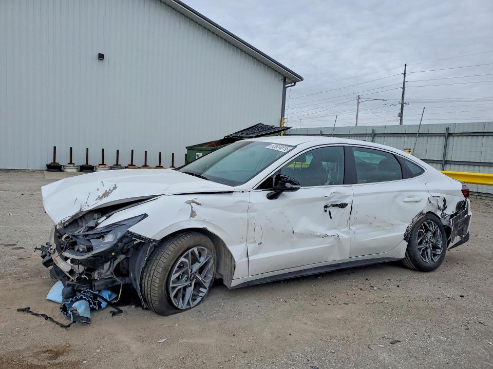 2023 Hyundai Sonata VIN KMHL64JA1PA251619 COPART salvage auction — SIDE, Ia - Cert Of Title-Salvage Title, sold $2,850 on 2026-07-08 (photo 1)