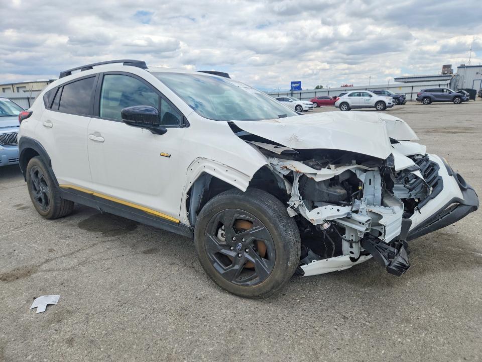 2024 Subaru Crosstrek VIN 4S4GUHF61R3730617 COPART salvage auction — FRONT END, Ca - Dis/Dlr/Exp Clean W/Salv Hist (P), sold $3,450 on 2026-07-08 (photo 4)