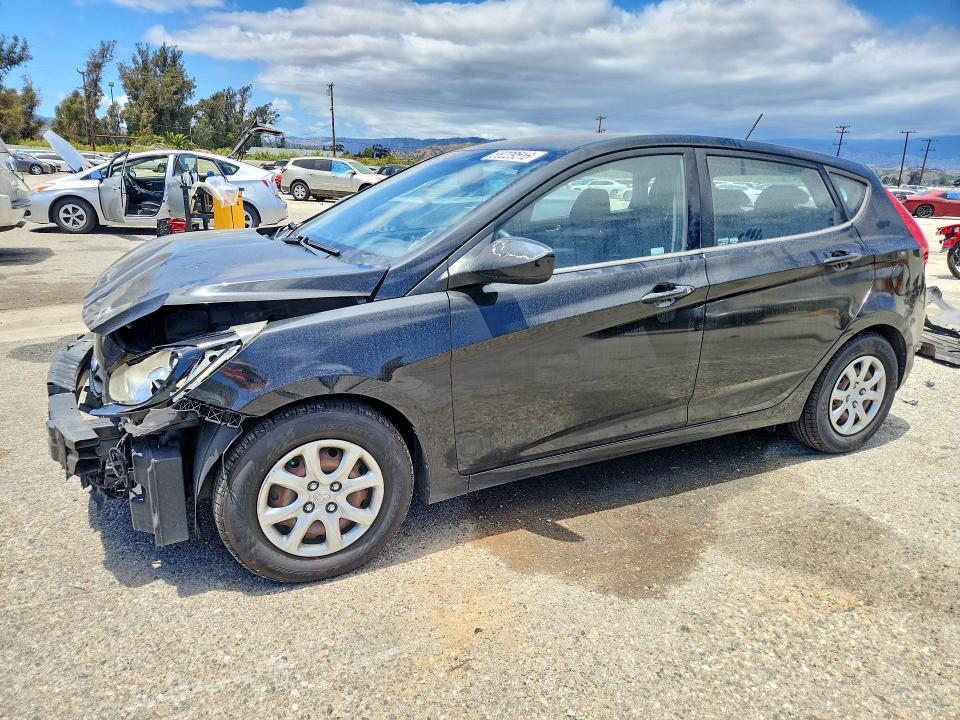 2012 Hyundai VIN KMHCT5AEXCU017540 COPART salvage auction — FRONT END, Salvage Title, sold $125 on 2026-07-21 (photo 1)