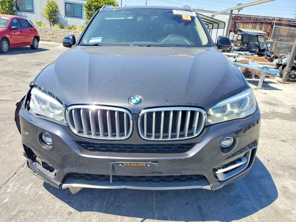 2014 BMW X5 VIN 5UXKR0C52E0C26359 COPART salvage auction — FRONT END, Ca - Salvage Certificate, sold $3,900 on 2026-07-08 (photo 5)