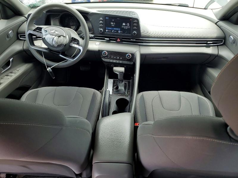 2021 Hyundai Elantra VIN 5NPLM4AG5MH004395 COPART salvage auction — FRONT END, Ok - Cert Of Title-Salvage, sold $1,600 on 2026-07-28 (photo 8)