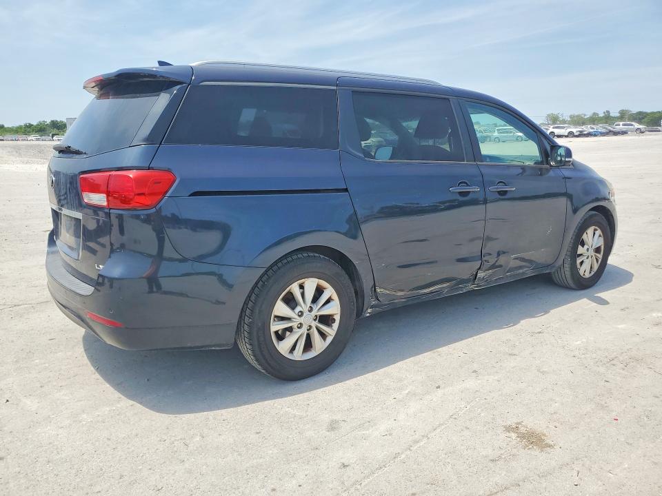 2016 Kia SEDONA VIN KNDMB5C11G6105666 COPART salvage auction — SIDE, Tn - Certificate Of Title, sold $1,150 on 2026-07-22 (photo 3)