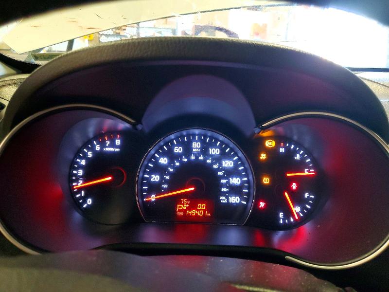 2014 Kia Sorento VIN 5XYKT3A62EG484243 COPART salvage auction — MECHANICAL, Mi - Certificate Of Title, sold $275 on 2026-07-24 (photo 9)