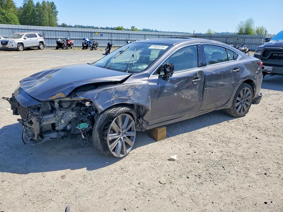 2021 Mazda VIN JM1GL1VMXM1608129 COPART salvage auction — SIDE, Wa - Vehicle Cert Of Ownership-Titl, sold $1,600 on 2026-07-06 (photo 1)