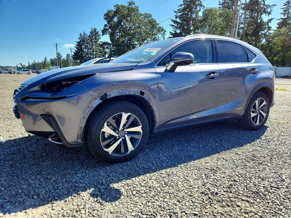 2020 Lexus VIN JTJGJRDZ2L2128450 COPART salvage auction — FRONT END, Wa - Bill Of Sale, sold $14,200 on 2026-07-10 (photo 1)