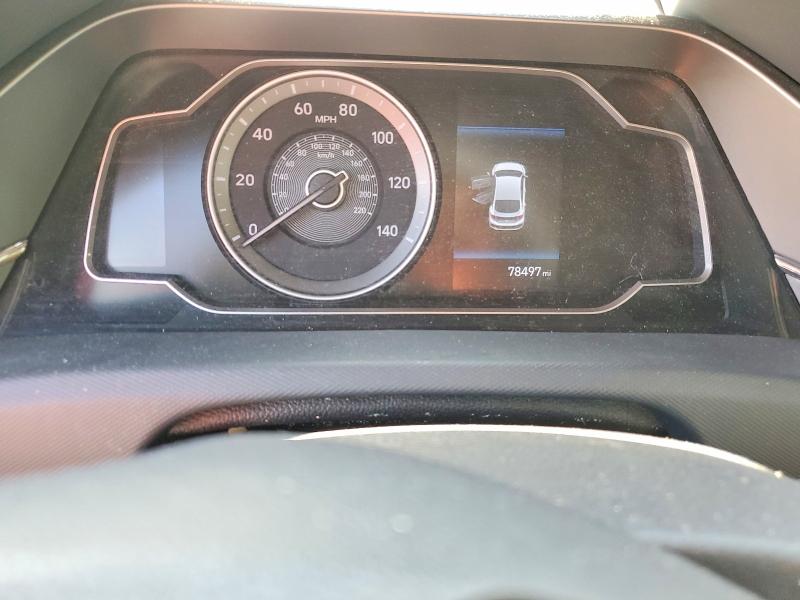 2020 Hyundai Ioniq VIN KMHC65LC7LU227757 COPART salvage auction — FRONT END, Va - Certificate Of Title, sold $3,200 on 2026-07-16 (photo 9)