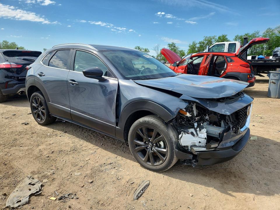 2025 Mazda Cx-30 VIN 3MVDMBCM7SM812443 COPART salvage auction — FRONT END, Tn - Non-Repairable Certificate (P), sold $9,400 on 2026-07-30 (photo 4)