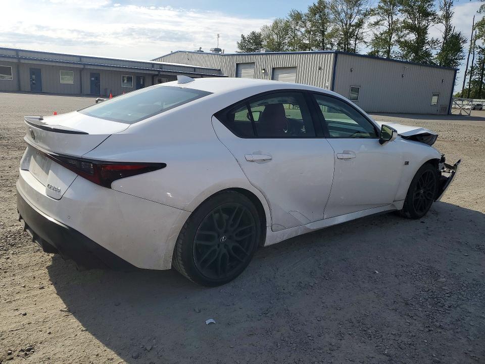 2023 Lexus Is VIN JTHAP1D26P5002140 COPART salvage auction — FRONT END, Salvage Title, sold $28,250 on 2026-07-13 (photo 3)