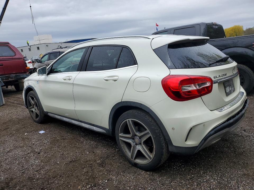 2015 Mercedes-benz Gla-class VIN WDCTG4GB2FJ080468 COPART salvage auction — SIDE, On - Permit No Brand - Unfit, sold $4,500 on 2026-07-07 (photo 2)