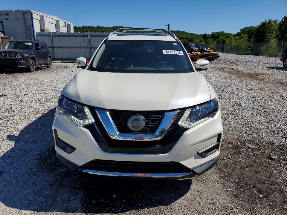 2019 Nissan Rogue VIN JN8AT2MT1KW254817 COPART salvage auction — HAIL, Ar - Cert Of Title-Salvage, sold $6,600 on 2026-07-20 (photo 5)