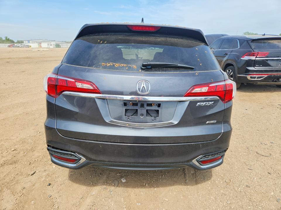 2016 Acura Rdx VIN 5J8TB4H59GL014472 COPART salvage auction — SIDE, Il - Salvage Certificate, sold $4,300 on 2026-07-02 (photo 6)