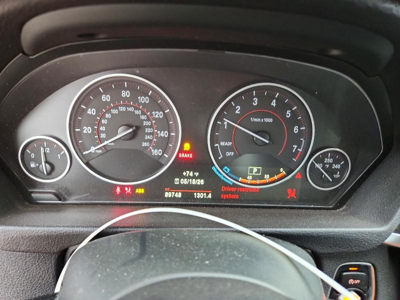 2016 BMW 4er VIN WBA4C9C58GG138470 COPART salvage auction — FRONT END, Il - Salvage Certificate, sold $1,850 on 2026-07-21 (photo 9)