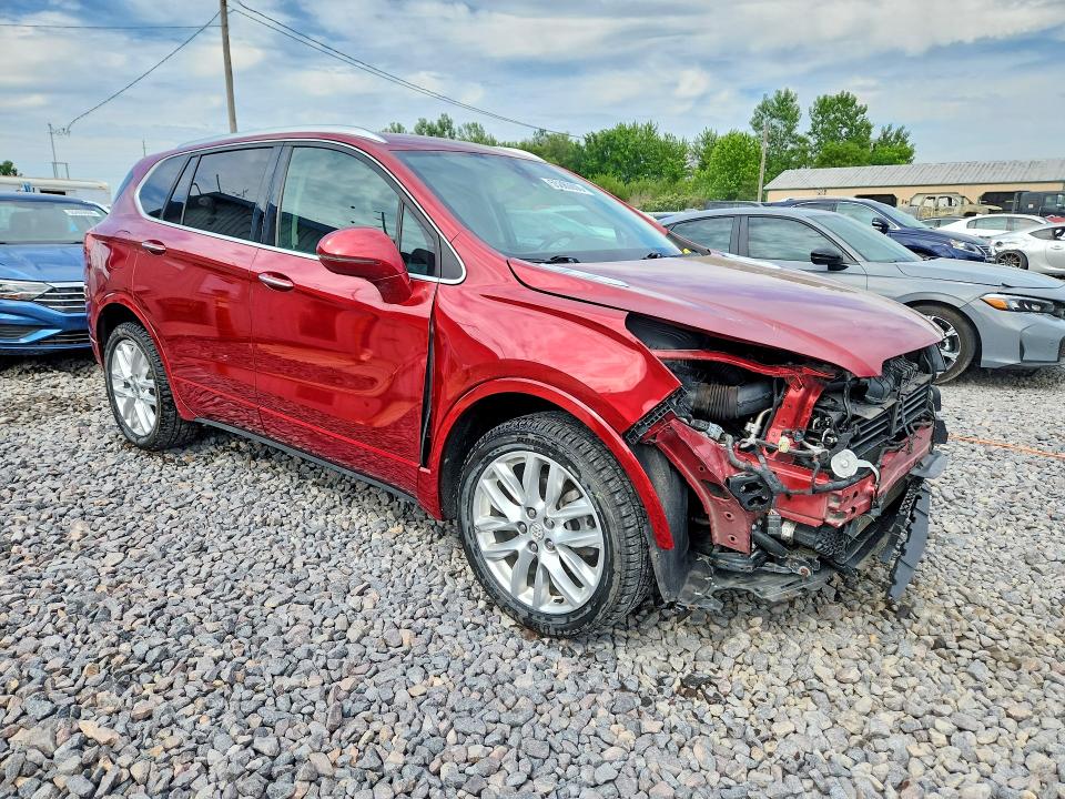 2019 Buick Envision VIN LRBFX4SX3KD002438 COPART salvage auction — FRONT END, Il - Salvage Certificate, sold $2,350 on 2026-07-06 (photo 4)