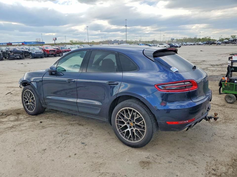 2017 Porsche Macan VIN WP1AB2A54HLB10756 COPART salvage auction — FRONT END, Mi - Certificate Of Title, sold $5,200 on 2026-07-17 (photo 2)