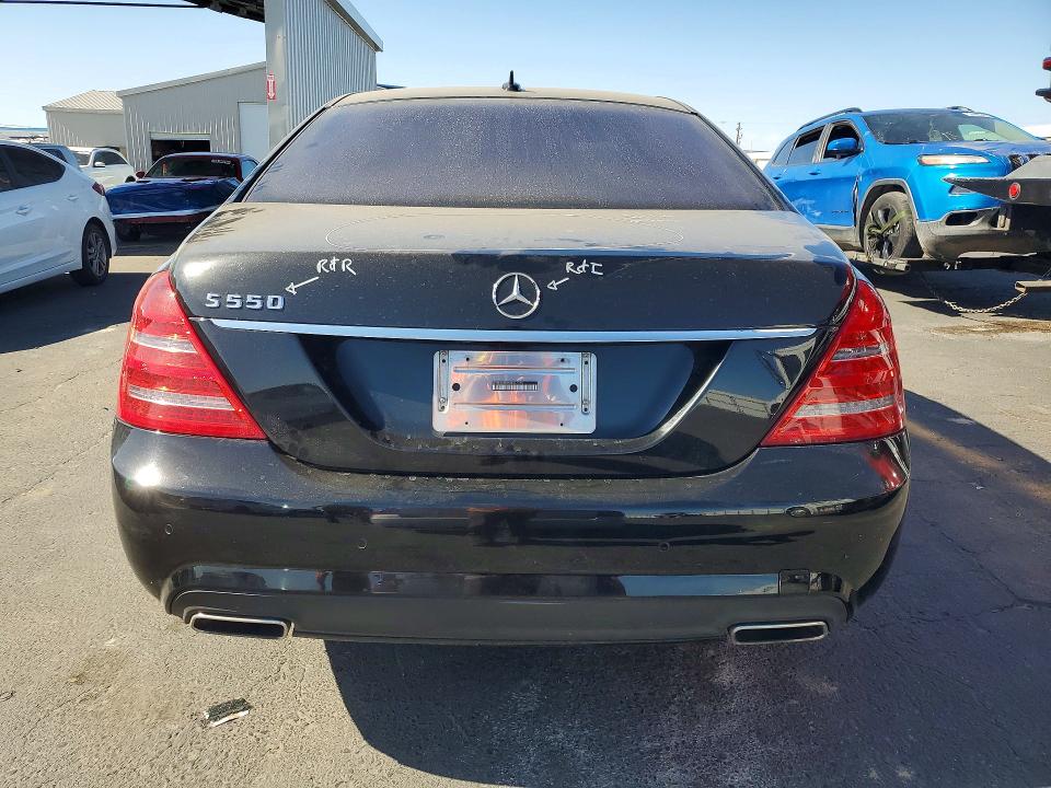 2011 Mercedes-benz S-klasse VIN WDDNG7BB2BA361659 COPART salvage auction — VANDALISM, Ca - Salvage Certificate, sold $1,900 on 2026-08-06 (photo 6)