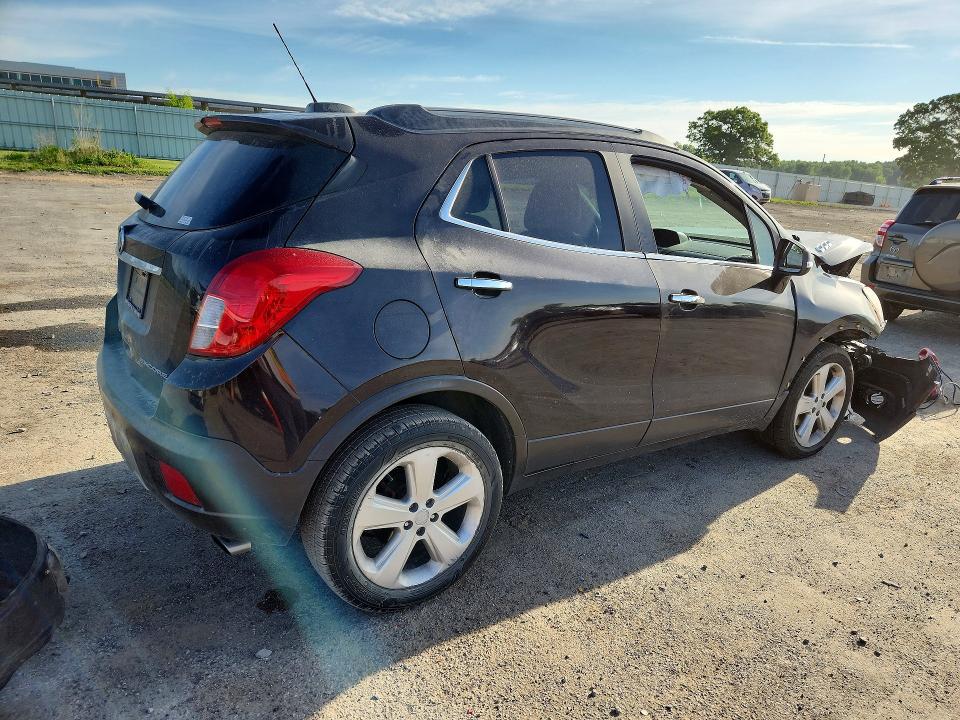 2015 Buick Encore VIN KL4CJBSB1FB204334 COPART salvage auction — FRONT END, Wi - Certificate Of Title, sold $275 on 2026-07-07 (photo 3)