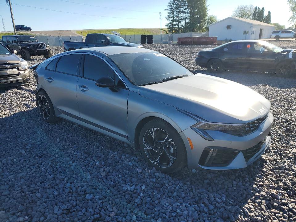 2026 Kia VIN KNAG64J75T5422592 COPART salvage auction — REAR END, In - Cert Of Title-Salvage Title, sold $30 on 2026-07-21 (photo 4)