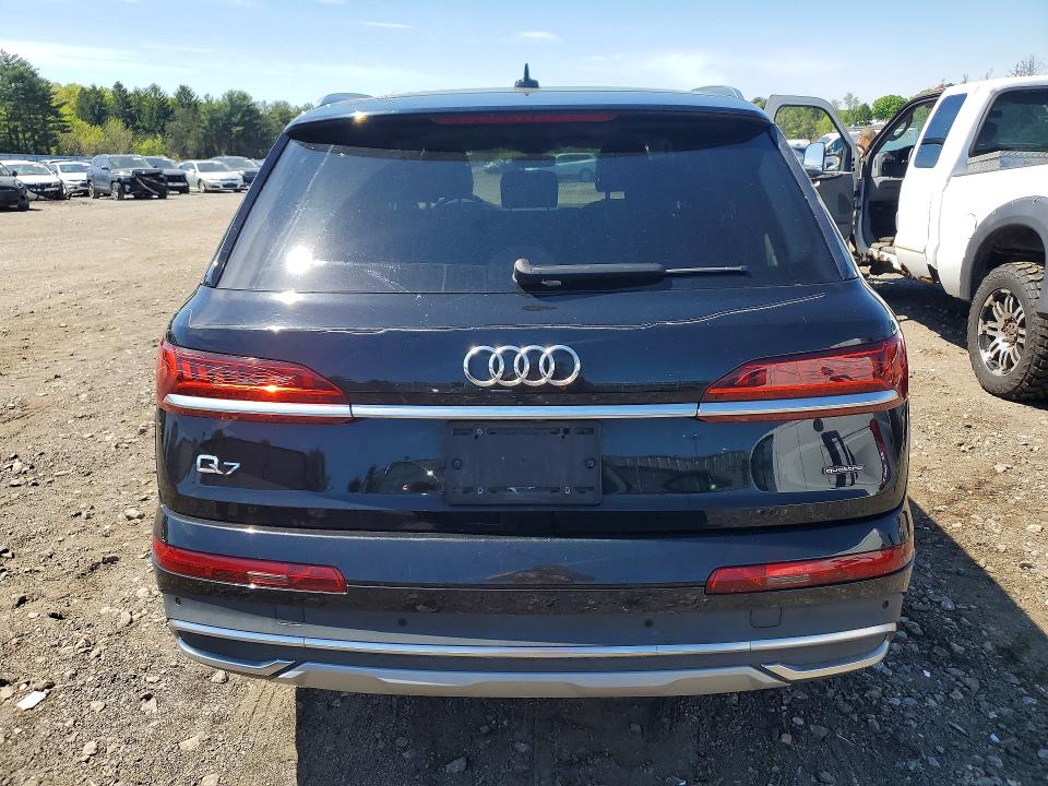 2021 Audi Q7 VIN WA1LXAF75MD013614 COPART salvage auction — VANDALISM, Md - Cert Of Salvage > 75% Damage, sold $700 on 2026-08-24 (photo 6)