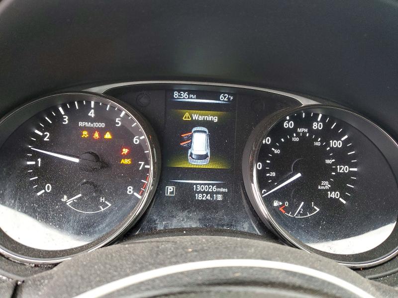 2015 Nissan Rogue VIN KNMAT2MV3FP541105 COPART salvage auction — FRONT END, Md - Cert Of Salvage > 75% Damage, sold $725 on 2026-07-27 (photo 9)