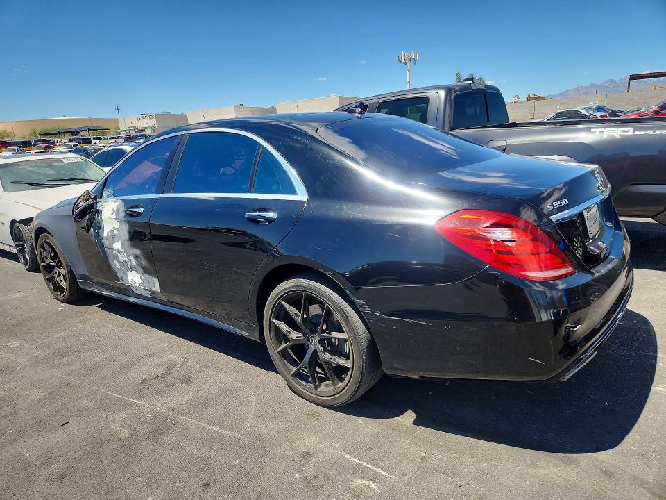 2015 Mercedes-benz S-klasse VIN WDDUG8CB6FA116305 COPART salvage auction — SIDE, Nv - Certificate Of Title, sold $7,600 on 2026-07-06 (photo 2)
