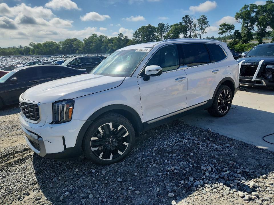 2023 Kia Telluride VIN 5XYP54GC6PG383843 COPART salvage auction — FRONT END, Ga - Cert Of Title-Salvage, sold $8,000 on 2026-07-23 (photo 1)