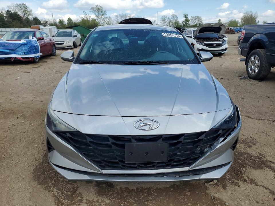 2021 Hyundai VIN 5NPLL4AGXMH016660 COPART salvage auction — REAR END, Il - Salvage Certificate, sold $3,750 on 2026-07-09 (photo 5)