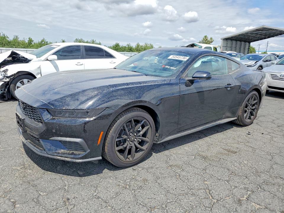 2026 Ford Mustang VIN 1FA6P8TH3T5114139 COPART salvage auction — SIDE, Ca - Salvage Certificate, sold $15,200 on 2026-07-09 (photo 1)