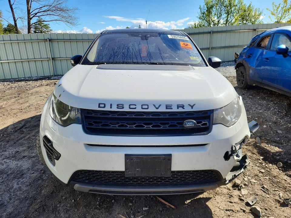 2017 Land rover Discovery VIN SALCP2BG8HH636993 COPART salvage auction — FRONT END, Vt - Cert Of Title-Parts Only Salva, sold $850 on 2026-07-20 (photo 5)