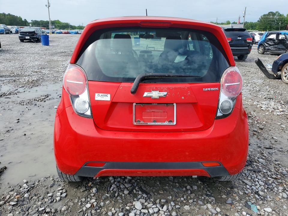 2014 Chevrolet Spark VIN KL8CD6S94EC469588 COPART salvage auction — FRONT END, Al - Cert Of Title-Salvage Title, sold $875 on 2026-07-02 (photo 6)