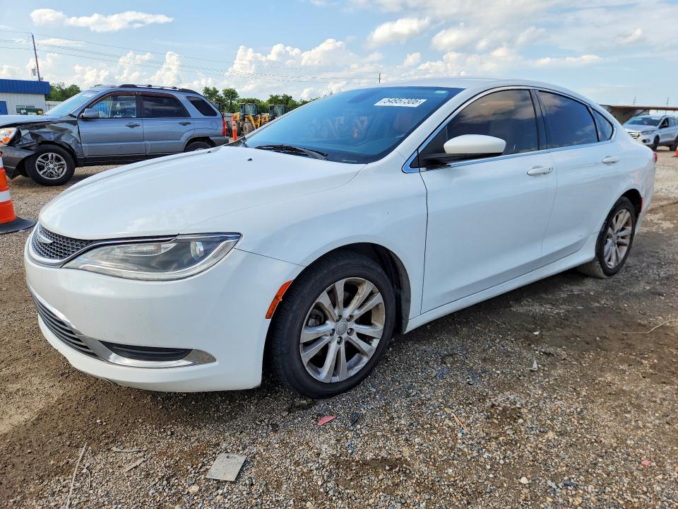 2017 Chrysler 200 VIN 1C3CCCAB7HN505123 COPART salvage auction — MINOR DENT/SCRATCHES, Tx - Certificate Of Title, sold $825 on 2026-07-09 (photo 1)