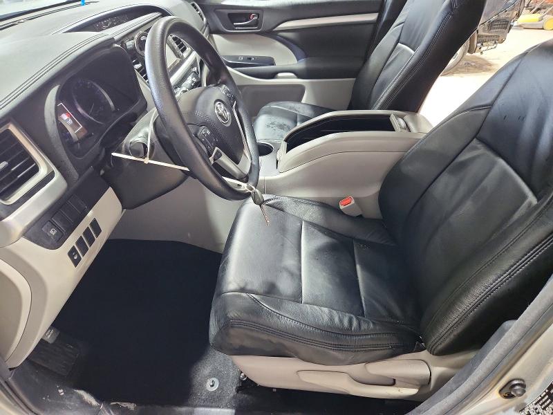 2018 Toyota Highlander VIN 5TDZARFH0JS035819 COPART salvage auction — FRONT END, Pa - Reconstructed Clean, sold $6,700 on 2026-07-31 (photo 7)
