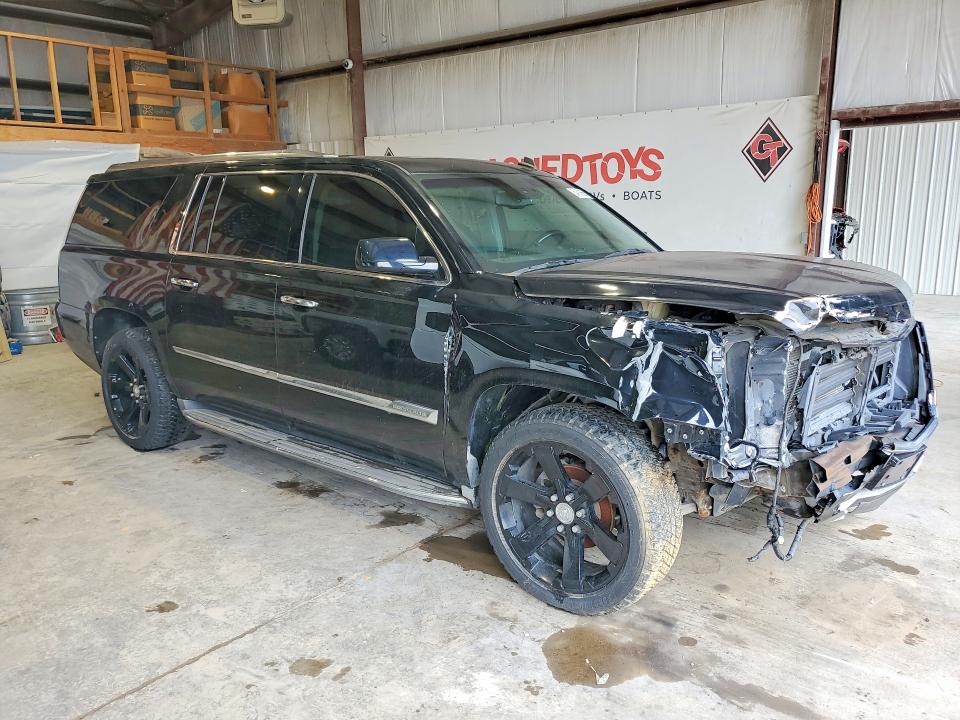 2015 Cadillac Escalade VIN 1GYS4HKJ7FR224169 COPART salvage auction — FRONT END, KS - CERT OF TITLE-SALVAGE (P), sold $14,500 on 2026-07-27 (photo 4)